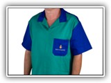 uniforme de brim